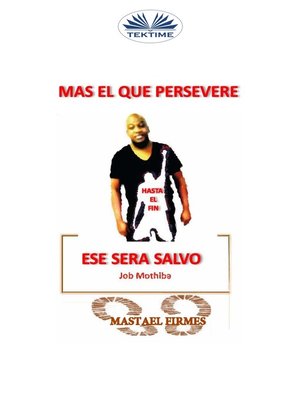 cover image of Mas El Que Persevere